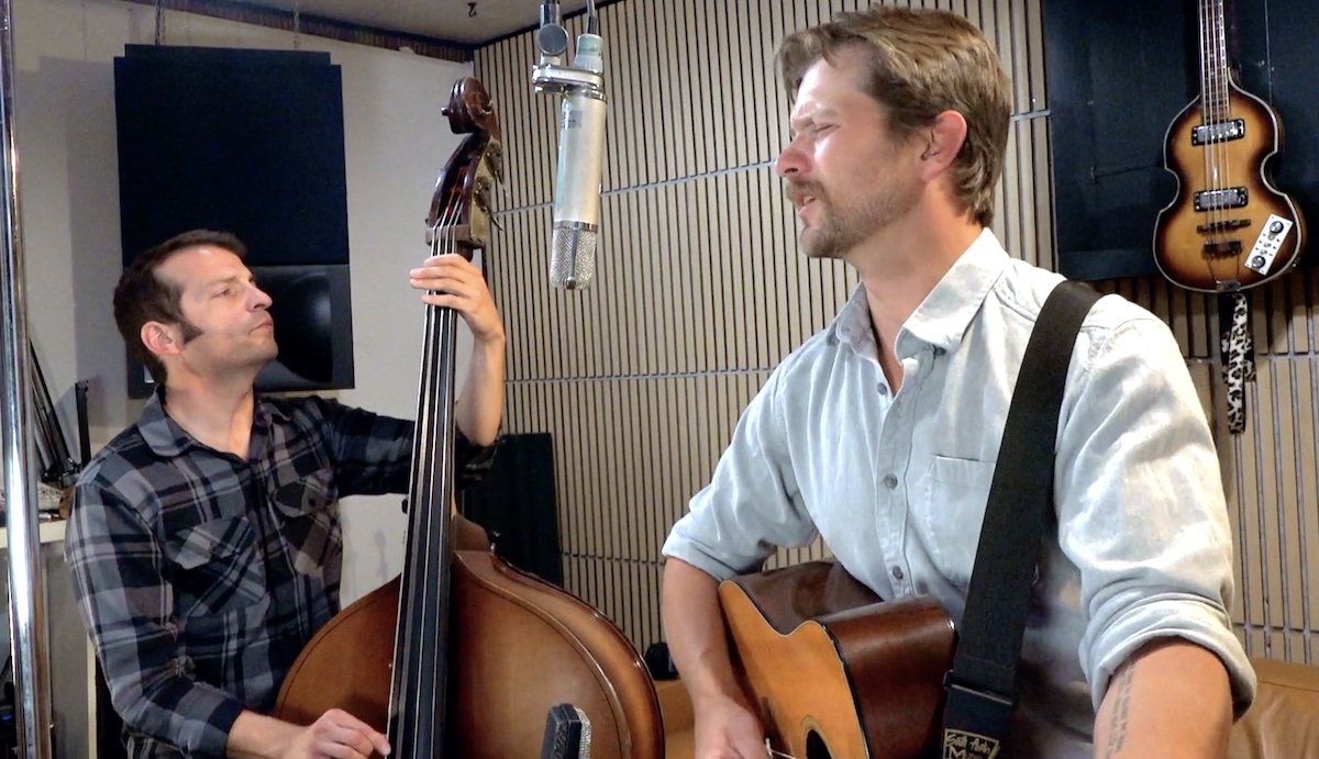 Jackson Holte and Marko Capoferri - Live country music video from The Recording Center
